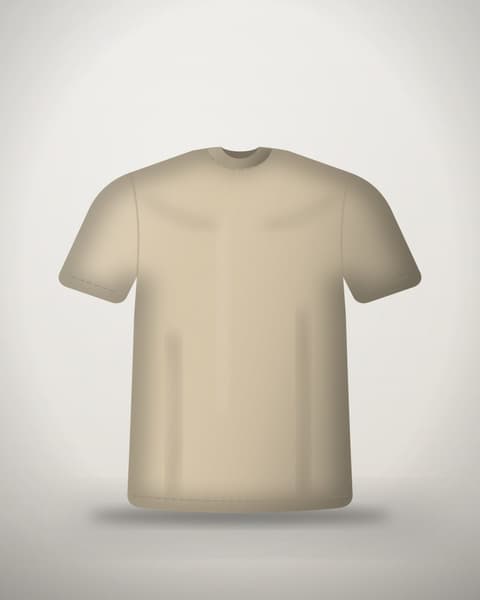 Oversized Heavyweight Tee in Sand